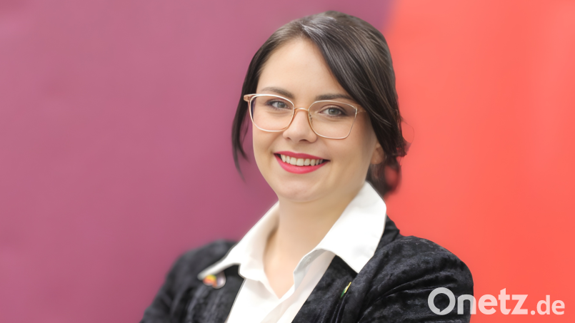 Stefanie Maria Haaf, Landratskandidatin der Linken im Landkreis Tirschenreuth. Bild: Die Linke Tirschenreuth