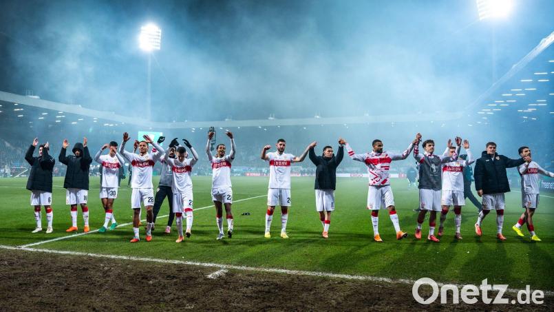 Der VfB Stuttgart träumt vom nächsten Pokalfinale. Bild: David Inderlied/dpa