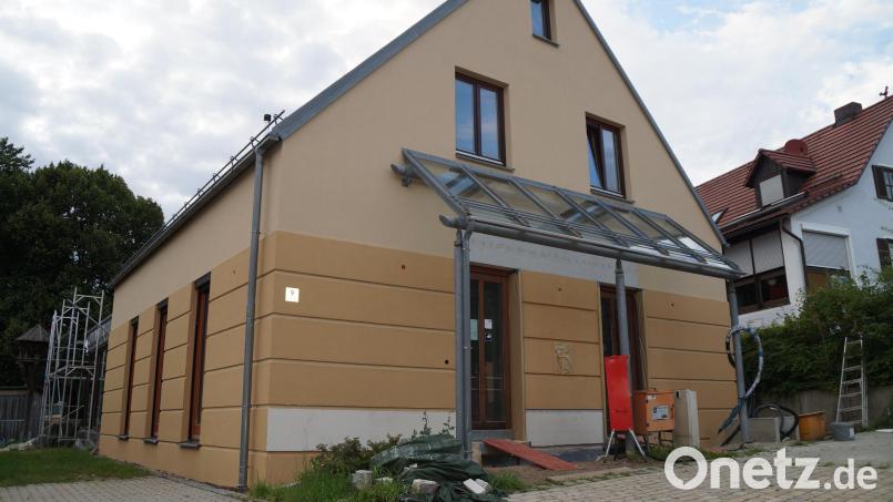 Das Cafe &quot;KaffeeZeit&quot; wurde in diesem Jahr fertiggestellt und erfreut sich großer Beliebtheit über die Grenzen der Gemeinde hinaus. Bild: wel