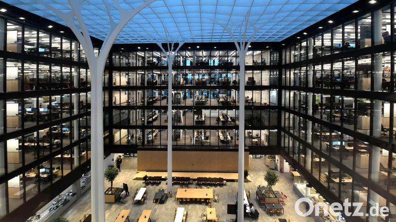 Amazon hat eine neue Deutschlandzentrale in München eröffnet Bild: -/Amazon/dpa