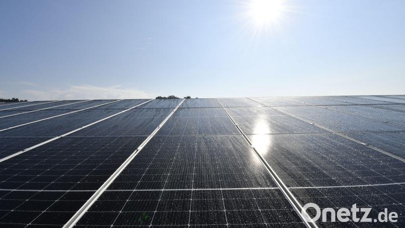 Solarenergie spielt in Sachen CO2-Reduzierung eine wichtige Rolle. In Auerbach geht es um ein großes Solarfeld. Symbolbild: Petra Hartl