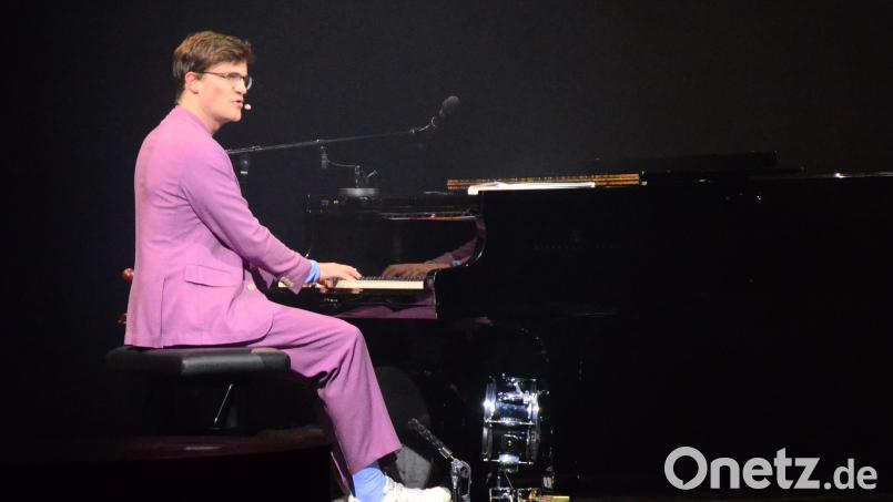 Bodo Wartke in der Max-Reger-Halle. Bild: Kunz