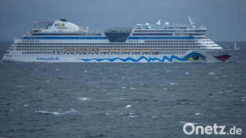 Das Kreuzfahrtschiff „Aidadiva“ befindet sich derzeit auf Weltreise. (Archivbild) Bild: Jens Büttner/dpa