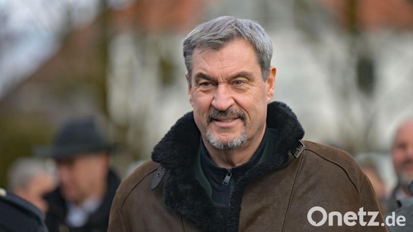 CSU-Chef Markus Söder bekräftigt, die Union wolle keine Anträge ohne eigene Mehrheit verabschieden und sich nicht auf AfD-Stimmen verlassen müssen. Bild: Malin Wunderlich/dpa