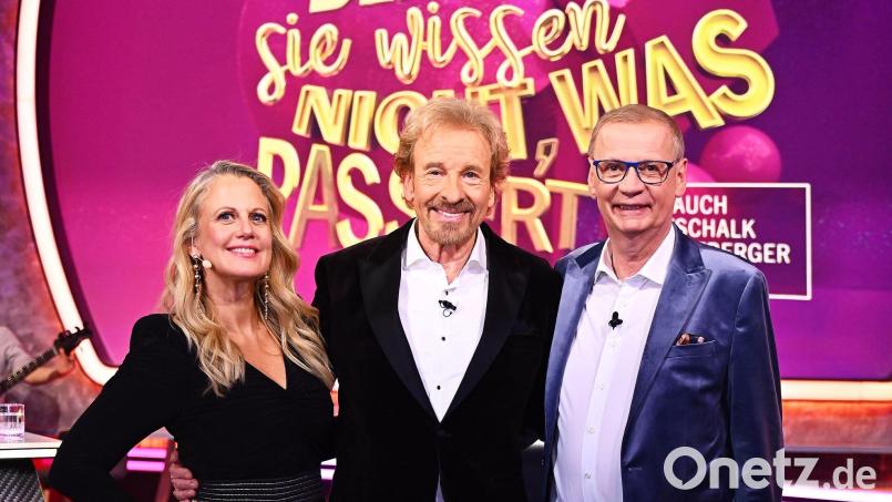 Das bisherige Trio der RTL-Show „Denn sie wissen nicht, was passiert“. Bild: Julia Feldhagen/RTL/dpa