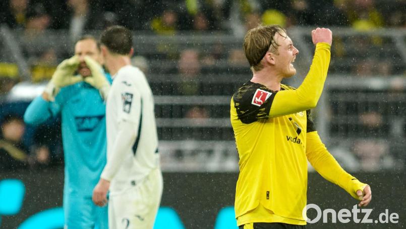 Körperlich diesmal in guter Verfassung: Borussia Dortmund und Julian Brandt. Bild: Bernd Thissen/dpa