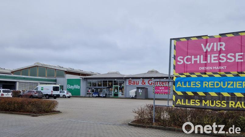 Der BayWa-Bau- und Gartengerätemarkt an der Max-Planck-Straße im Stadtsüden von Schwandorf macht in zweieinhalb Monaten zu. Bild: Thomas Dobler
