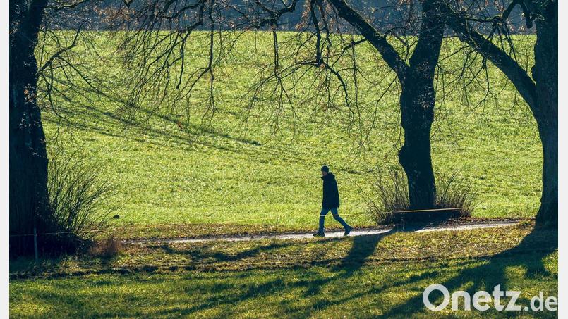 Vor allem im Süden Bayerns soll es nach Angaben des Deutschen Wetterdienstes (DWD) sehr mild werden. (Archivbild) Bild: Peter Kneffel/dpa