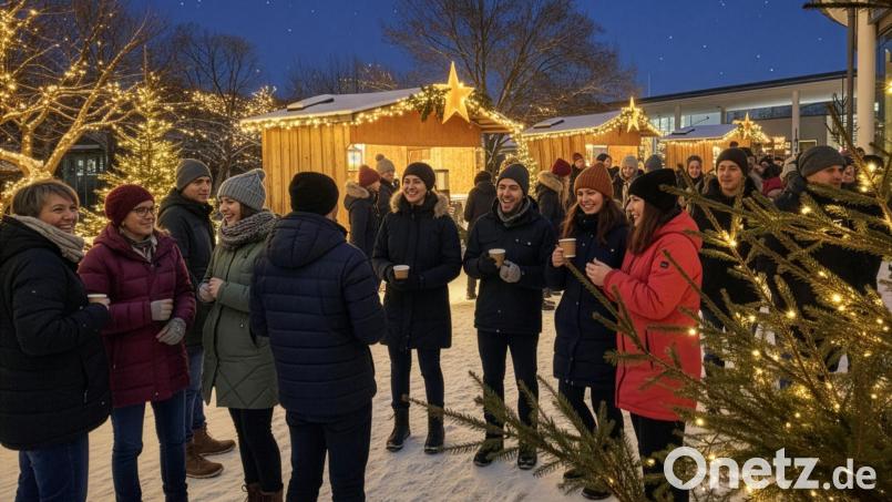 Gemütlicher Weihnachtsmarkt im Innovision-Center mit festlichem Konzert. Bild: Innovision Center/exb