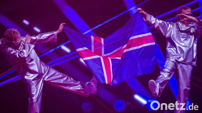 Island war in diesem Jahr noch mit Væb und ihrem Song „Róa“ beim ESC dabei. (Archivbild) Bild: Jens Büttner/dpa