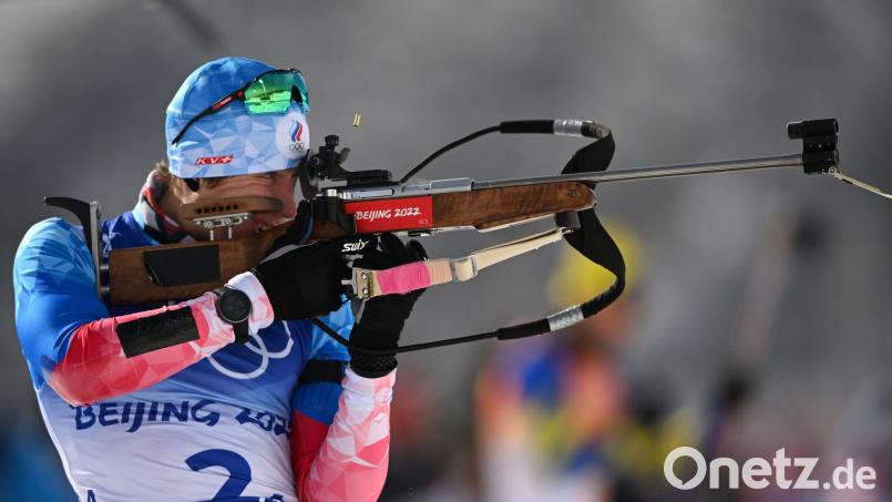 Bei den Olympischen Winterspielen von Peking gewann Eduard Latypow dreimal Bronze - eine Teilnahme 2026 scheint ausgeschlossen. (Archivbild) Bild: Hendrik Schmidt/dpa-Zentralbild/dpa