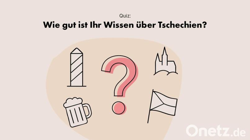 Testen Sie Ihr Wissen: Das Quiz rund um Tschechien. Grafik: Marco Meier