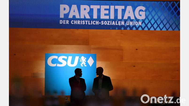 Auf dem CSU-Parteitag wird der komplette Vorstand neu gewählt. Bild: Karl-Josef Hildenbrand/dpa
