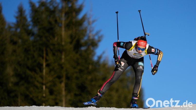 Vanessa Voigt fiel im Jagdrennen zurück. Bild: Matthias Schrader/AP/dpa