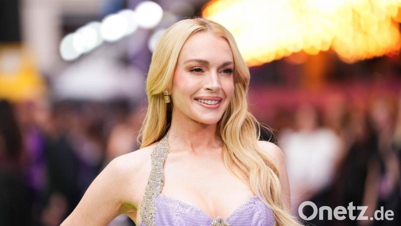 Die US-Schauspielerin Lindsay Lohan verleiht Maggie von den Simpsons ihre Stimme. Archivbild: Scott A Garfitt/Invision/AP/dpa