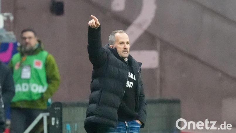 Baum beim Spiel in Frankfurt. Bild: Marc Schüler/dpa