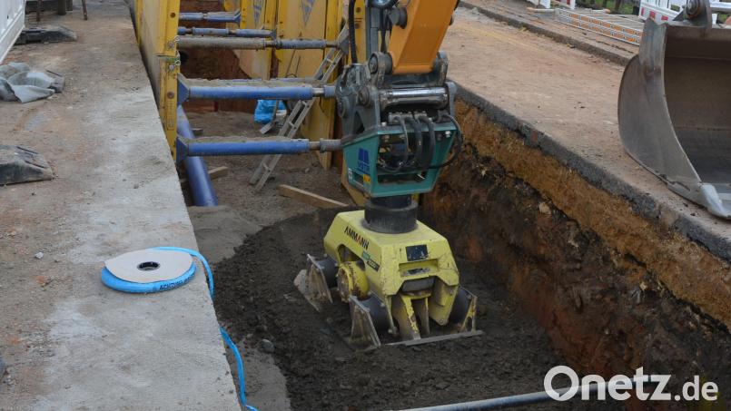 Die Gemeinde Mehlmeisel investierte kräftig in die Infrastruktur. Für den Kanalbau in der Liftstraße etwa entstanden circa 1,04 Millionen Euro Kosten. Symbolbild: jr