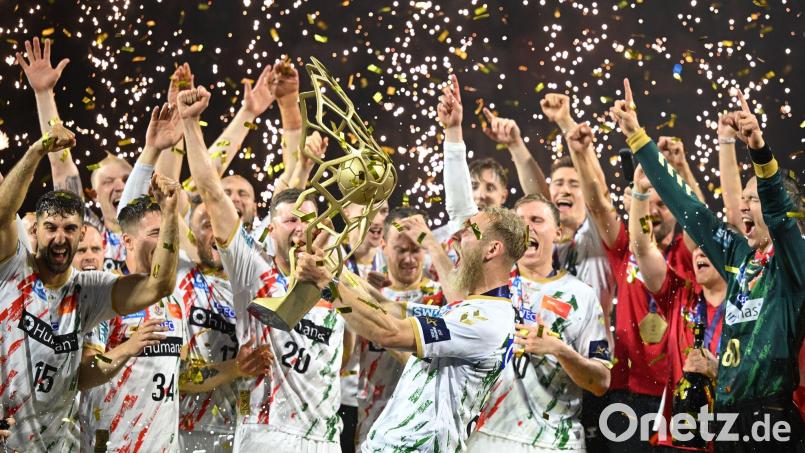 Der SC Magdeburg ist Titelverteidiger in der Champions League. (Archivbild) Bild: Marius Becker/dpa