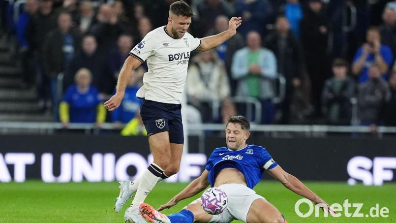 Auf dem Weg nach Mailand? Der deutsche Nationalstürmer Niclas Füllkrug von West Ham United. (Archivbild) Bild: Martin Rickett/PA Wire/dpa