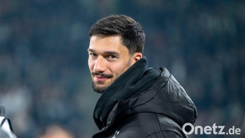 Gladbachs Kapitän Tim Kleindienst fällt in den kommenden Wochen aus. (Archivbild) Bild: David Inderlied/dpa