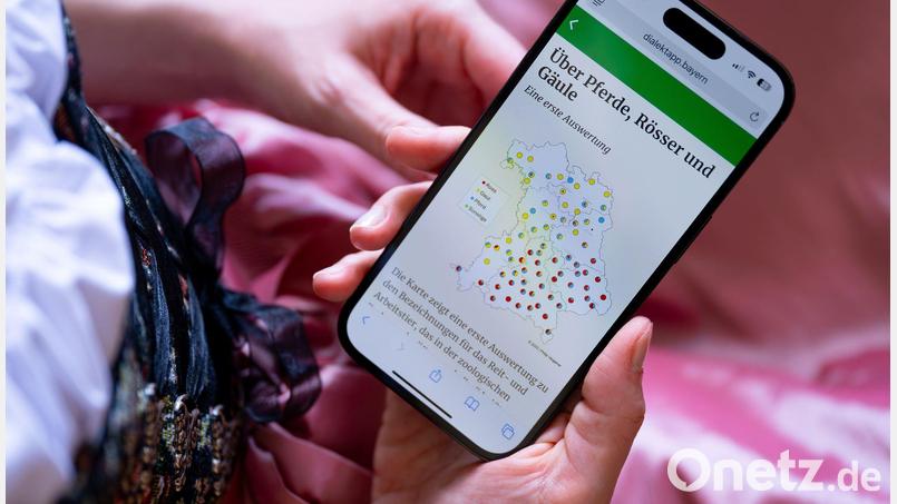 Ein Team aus Wissenschaftlern der Ludwig-Maximilians-Universität (LMU) in München will erforschen, wie sich Dialekte in Bayern entwickeln. Über die DialektApp „DaBay“ haben sie in den vergangenen sechs Monaten rund eine Million Antworten von etwa 15.000 Teilnehmern gesammelt. (Illustration) Bild: Sven Hoppe/dpa