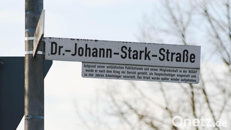 Der einzige Oberpfälzer Nobelpreisträger war ein übler Antisemit. In Weiden erinnert eine Straße an Johannes Stark. Archivbild: Gabi Schönberger
