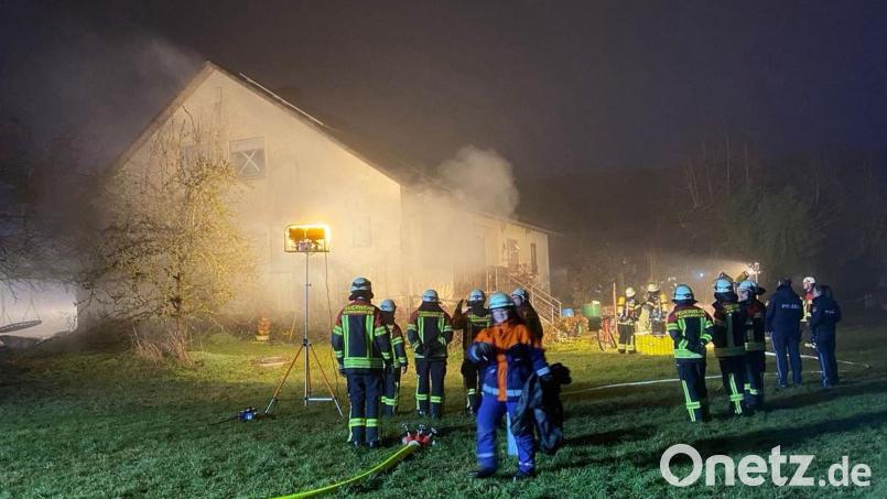 Der Küchenbrand verqualmte das ganze Haus. Bild: FFW Schmidmühlen