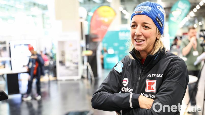 Beim Weltcup in Frankreich nach Erkrankung wieder dabei: Franziska Preuß. (Archivbild) Bild: Daniel Löb/dpa