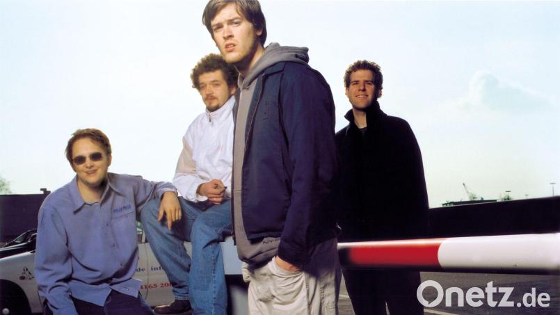 Deichkind-Mitgründer Malte Pittner (2.v.r.) ist tot. Bild: Uli Heckmann/check your head /dpa