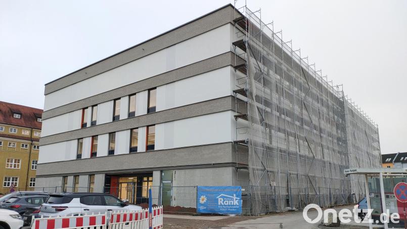 Die neue Klinik für Kinder- und Jugendpsychiatrie der Medbo in der Gabelsbergerstraße in Weiden soll im April in Betrieb gehen. Bild: ald