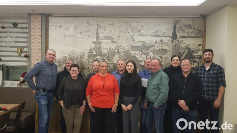 Die Bewerberinnen und Bewerber der Schwarzenfelder Wählergruppe. Bild: Bernhard Vogel