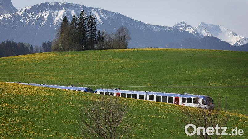 Regionalzüge übernehmen auch in Bayern eine immens wichtige Aufgabe im Bahnnetz. (Symbolbild) Bild: Karl-Josef Hildenbrand/dpa