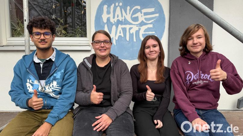 Sie bilden den neuen Jugendbeirat (von links): Vincent Baier, Jugendbeauftragte Jessica Graf, Charlotte Weiß und Felix Stadlbauer-Valentin (nicht am Bild: Nico Haubelt und Timo Stadlbauer). Bild: Petra Hartl