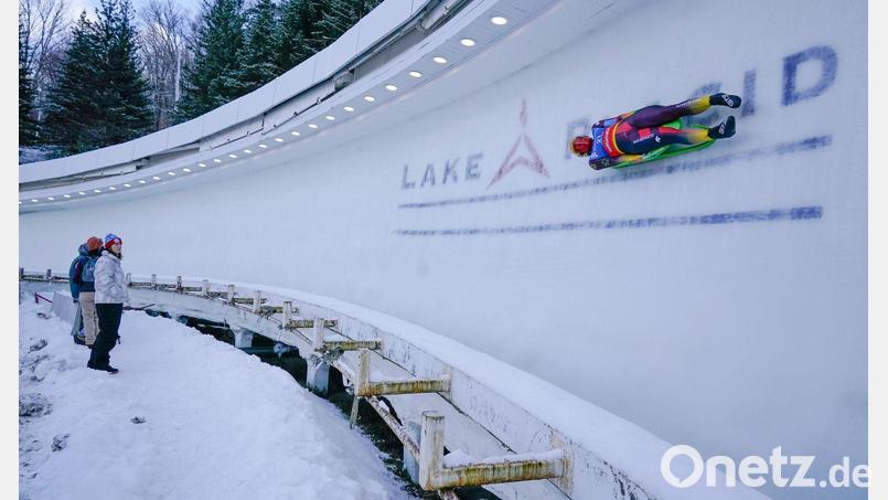 Beim Rodel-Weltcup in Lake Placid wurden einige Russen vom Weltverband nun ausgeschlossen. (Archivbild) Bild: Seth Wenig/AP/dpa