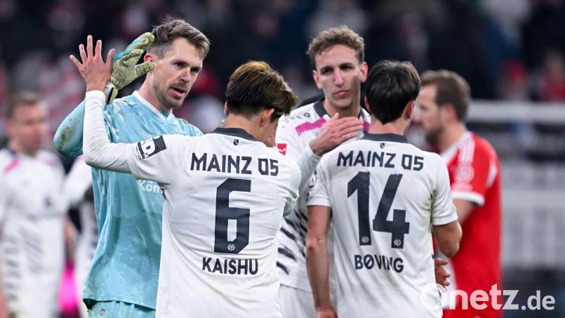 In der Conference League will Mainz erneut wie zuletzt in München jubeln. (Archivbild) Bild: Sven Hoppe/dpa