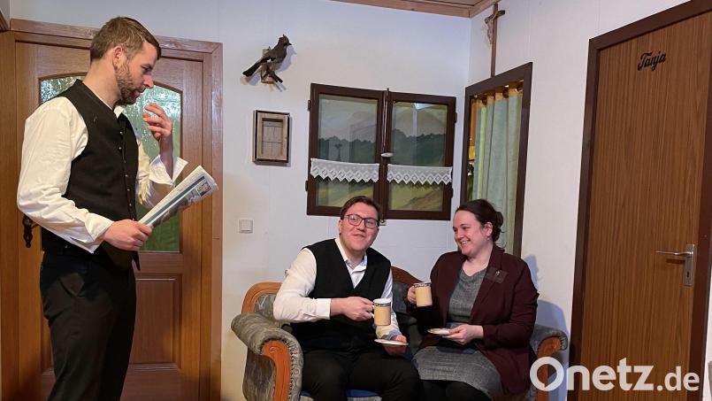 Was wird der Großvater (links) wohl im Schilde führen? Bild: amö