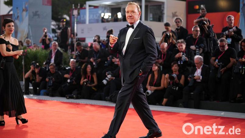 Kevin Spacey im August bei den Filmfestspielen von Venedig. (Archivbild) Bild: Alessandra Tarantino/Invision/AP/dpa