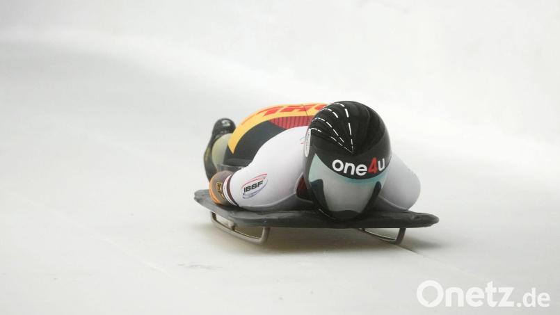 Hannah Neise aus Deutschland in Aktion während des ersten Durchgangs. Für das Podium reichte es nicht. Bild: Ints Kalnins/ZUMA Press Wire/dpa