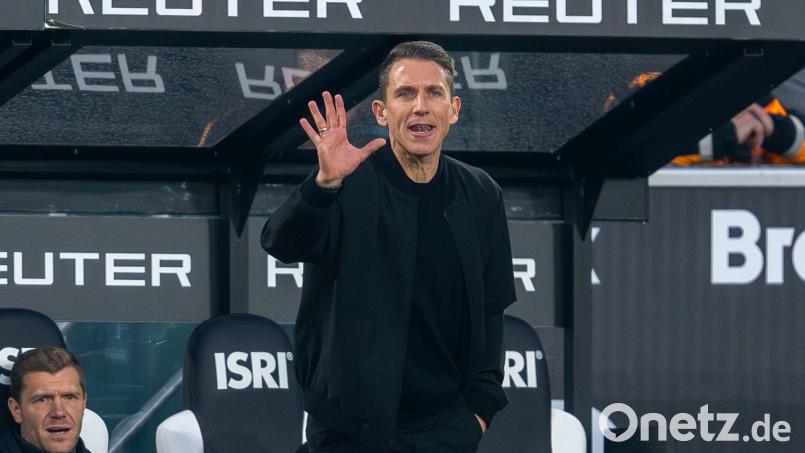Daniel Bauer geht auch in das Freiburg-Spiel als Interimstrainer. (Archivfoto) Bild: David Inderlied/dpa