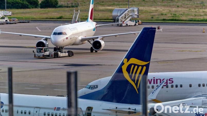 Eurowings und Ryanair bieten Direktflüge von deutschen Flughäfen an. Bild: Henning Kaiser/dpa