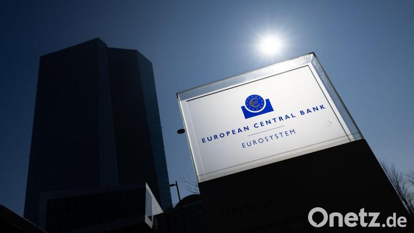 Die Euro-Währungshüter der EZB blicken regelmäßig auf Konjunktur und Inflation im Währungsraum. (Archivbild) Bild: Boris Roessler/dpa