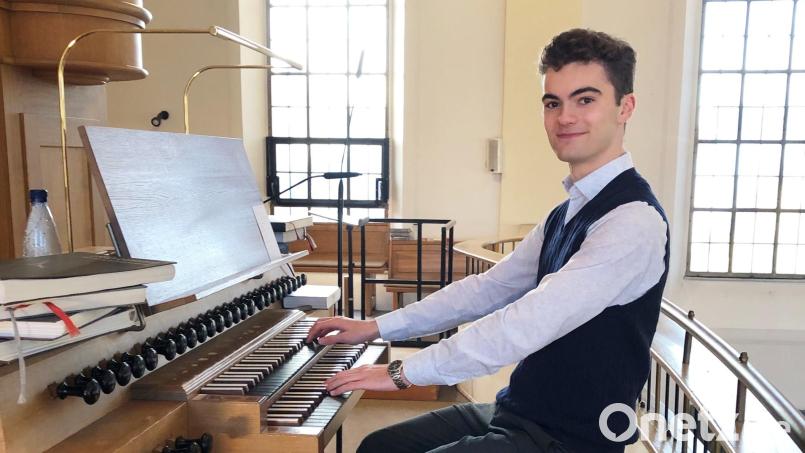 Paul Leistner möchte nach seinem Abitur Kirchenmusik studieren. Bild: sei