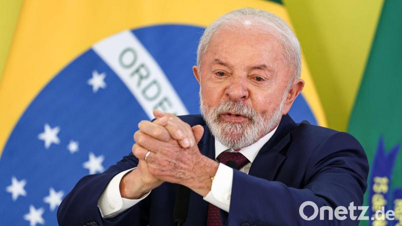 Lula: Friedliche Lösung statt Krieg. Bild: Marcelo Camargo/Agencia Brazil/dpa