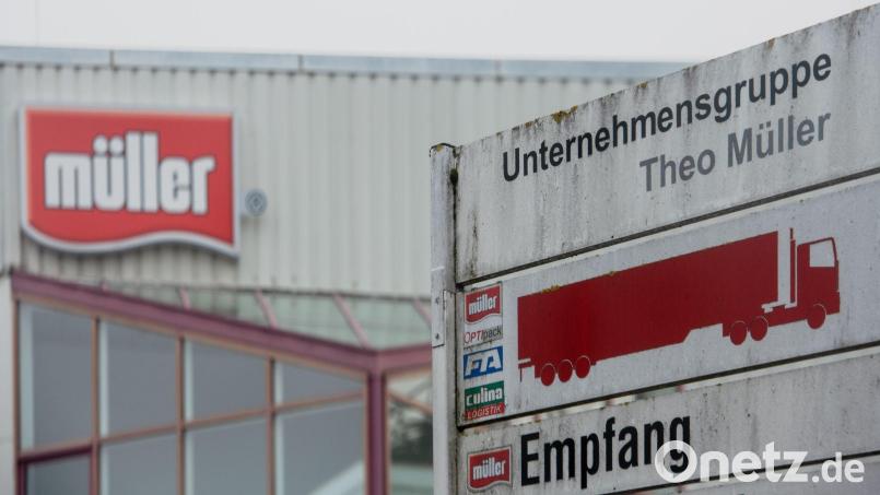 Der Stammsitz der Unternehmensgruppe Theo Müller in Aretsried. (Archiv) Bild: Stefan Puchner/dpa