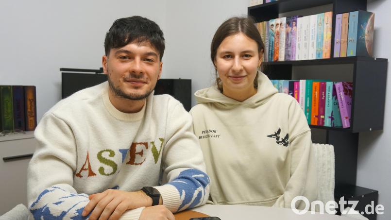 Alexandru Tapelea und Selina Fuchs sind ein Paar – und haben zusammen das Start-up "BeAFox" gegründet. Die Sache, dass sie auch privat zusammen sind, mache die Sache nicht leichter, sagen sie. Bild: jut