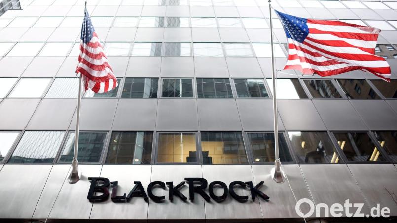 Größter Vermögensverwalter der Welt: das US-Unternehmen Blackrock (Archiv) Bild: Justin Lane/EPA/dpa