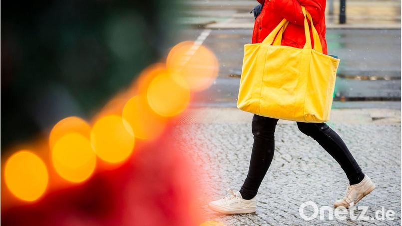 Insgesamt zeigen sich bislang nur 17 Prozent der Unternehmen mit dem Verlauf des Weihnachtsgeschäfts zufrieden. Bild: Christoph Soeder/dpa