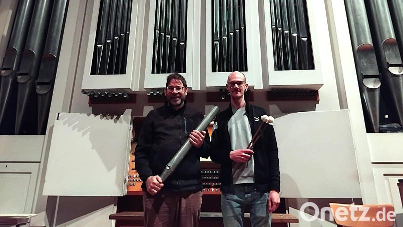 Philipp Senft und Gerd Hennecke werden beim Silvesterkonzert dabei sein. Bild: Dekanatskantorat Cham/Sulzbach-Rosenberg/Weiden