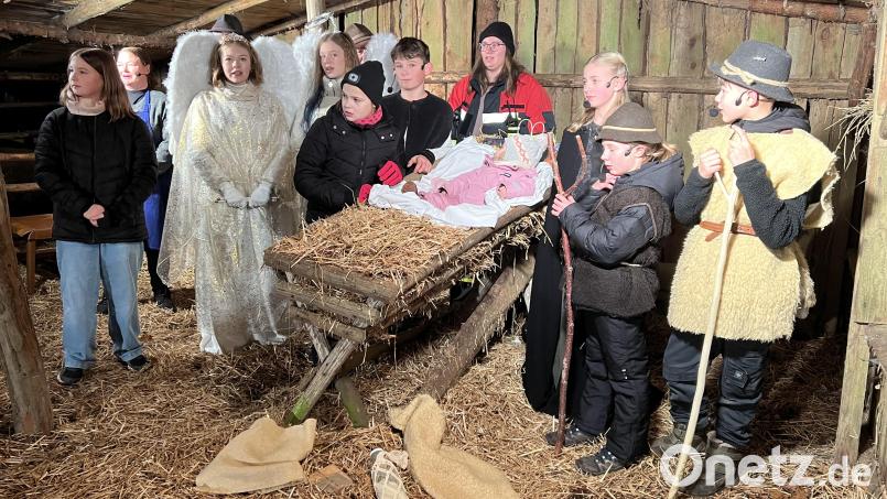 Zentrales Geschehen bleibt das Krippenspiel zu Jesus Geburt. Bild: mma