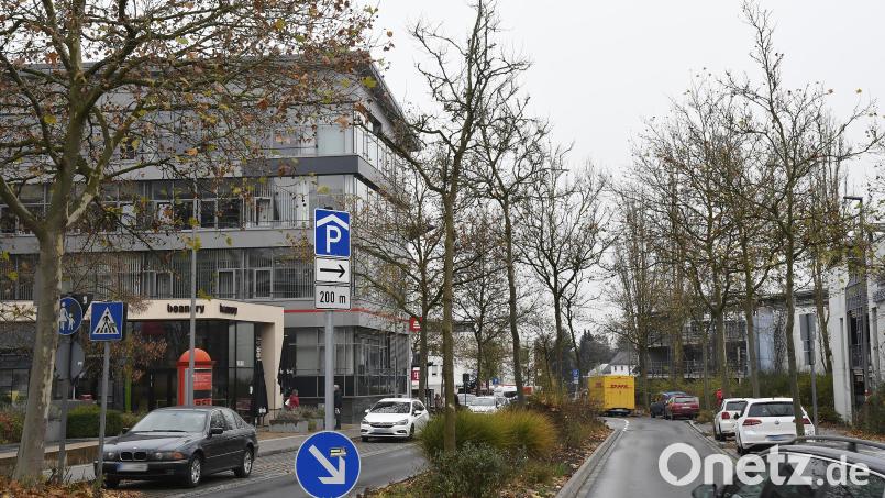 Die Marienstraße in Amberg ist Anfang Januar 2026 für drei Tage teilweise gesperrt. Archivbild: Petra Hartl